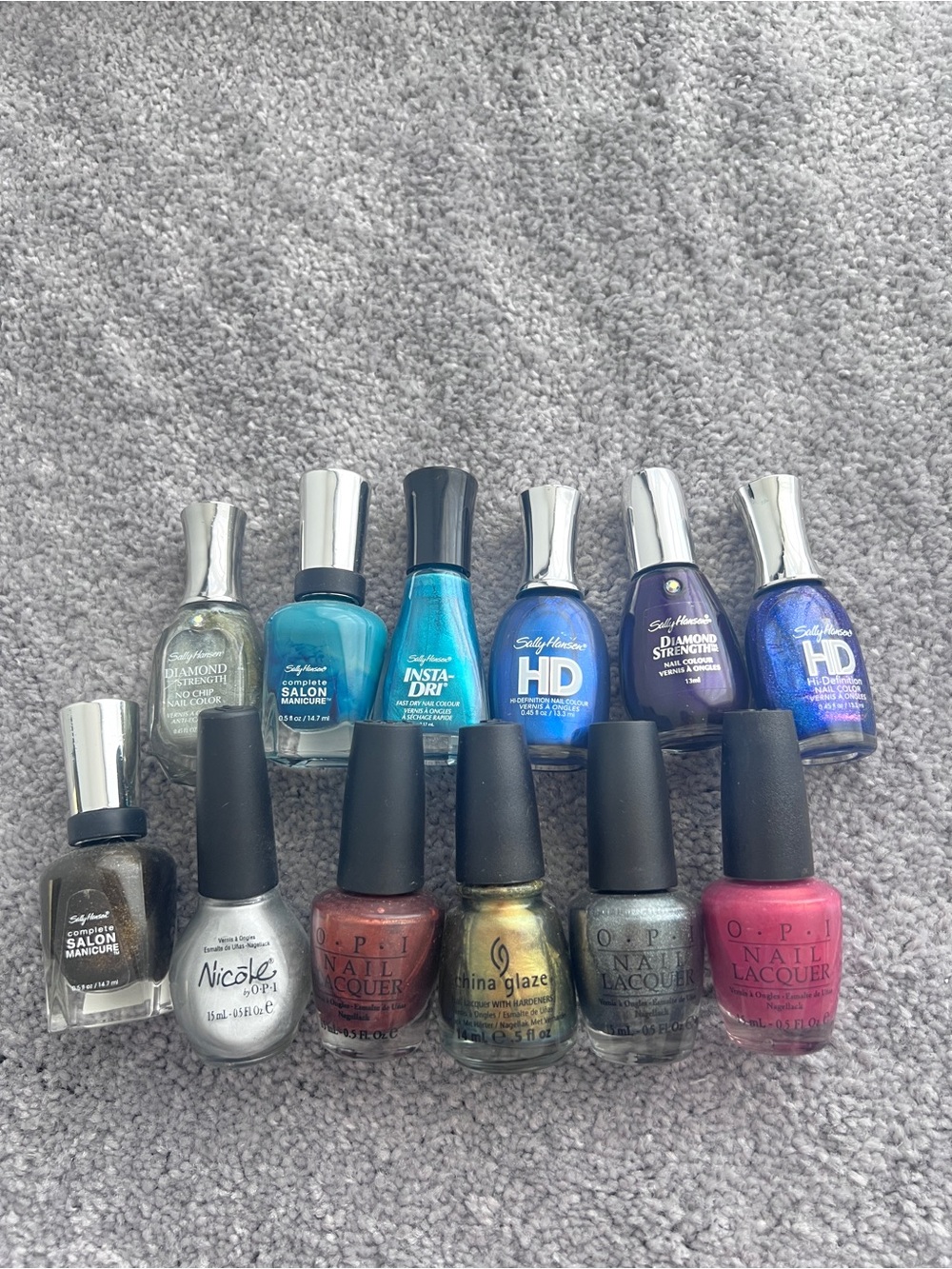 Assorted Nail Polishes Lot